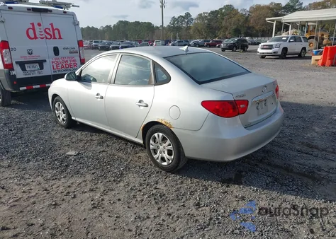 2010 Hyundai Elantra Blue from USA, damaged, VIN KMHDU4AD7AU173051